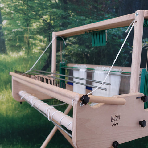 Lojan Flex Raddle on Warp Beam