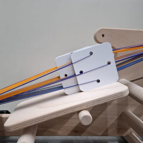 Lojan Double Weave Cards on Lojan Inkle Loom