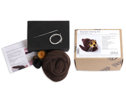 Ashford Needle Felting Kit - Sammy the Seal