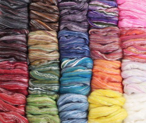 Ashford Merino-Silk Sliver 100g
